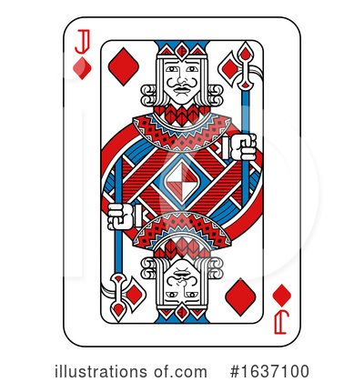 Royalty-Free (RF) Playing Card Clipart Illustration by AtStockIllustration - Stock Sample #1637100