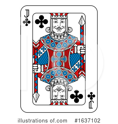 Royalty-Free (RF) Playing Card Clipart Illustration by AtStockIllustration - Stock Sample #1637102