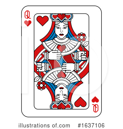 Royalty-Free (RF) Playing Card Clipart Illustration by AtStockIllustration - Stock Sample #1637106