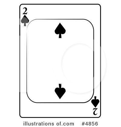 Royalty-Free (RF) Playing Card Clipart Illustration by djart - Stock Sample #4856