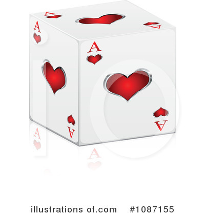 Royalty-Free (RF) Playing Card Suit Clipart Illustration by Andrei Marincas - Stock Sample #1087155