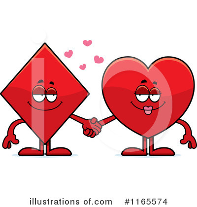 Playing Card Suit Clipart #1165574 by Cory Thoman