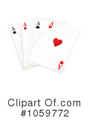 Playing Cards Clipart #1059772 by michaeltravers