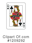 Playing Cards Clipart #1209292 by Frisko
