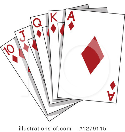 Playing Cards Clipart #1279115 by BNP Design Studio