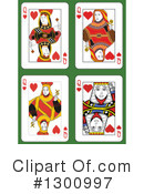 Playing Cards Clipart #1300997 by Frisko