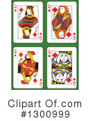 Playing Cards Clipart #1300999 by Frisko