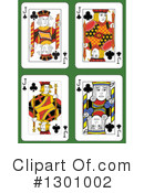 Playing Cards Clipart #1301002 by Frisko