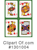 Playing Cards Clipart #1301004 by Frisko