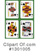 Playing Cards Clipart #1301005 by Frisko