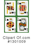 Playing Cards Clipart #1301009 by Frisko