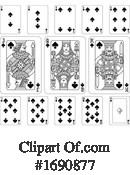 Playing Cards Clipart #1690877 by AtStockIllustration