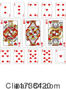 Playing Cards Clipart #1738420 by AtStockIllustration