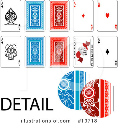 Playing Card Clipart #19718 by AtStockIllustration