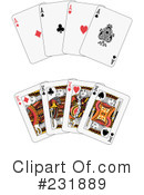 Playing Cards Clipart #231889 by Frisko
