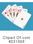 Playing Cards Clipart #231928 by Frisko