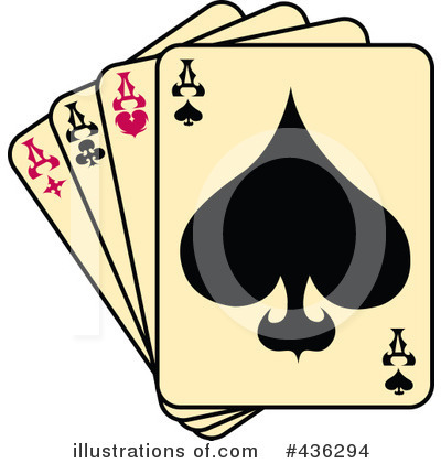 Royalty-Free (RF) Playing Cards Clipart Illustration by Andy Nortnik - Stock Sample #436294