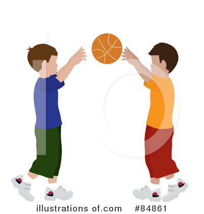 Basketball Clipart #84861 by Pams Clipart
