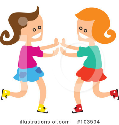Royalty-Free (RF) Playing Clipart Illustration by Prawny - Stock Sample #103594