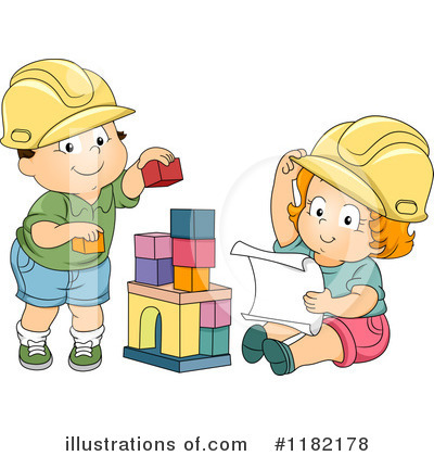 Royalty-Free (RF) Playing Clipart Illustration by BNP Design Studio - Stock Sample #1182178