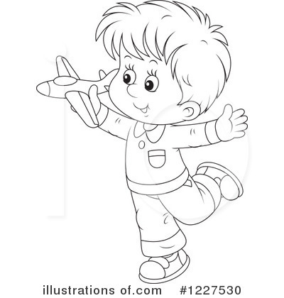 Royalty-Free (RF) Playing Clipart Illustration by Alex Bannykh - Stock Sample #1227530