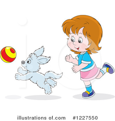 Royalty-Free (RF) Playing Clipart Illustration by Alex Bannykh - Stock Sample #1227550