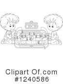 Playing Clipart #1240586 by Alex Bannykh