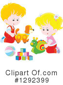 Playing Clipart #1292399 by Alex Bannykh