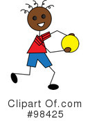 Playing Clipart #98425 by Pams Clipart