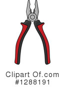 Pliers Clipart #1288191 by Vector Tradition SM