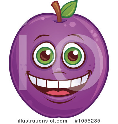 Fruit Characters Clipart #1055285 by John Schwegel