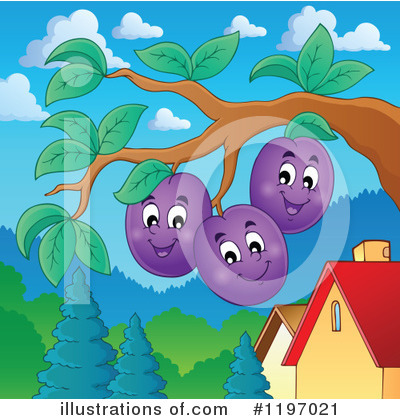 Plum Clipart #1197021 by visekart