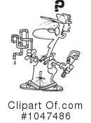 Plumber Clipart #1047486 by toonaday