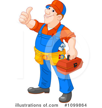 Plumber Clipart #1099864 by Pushkin
