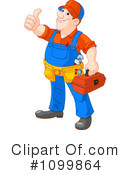 Plumber Clipart #1099864 by Pushkin