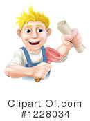 Plumber Clipart #1228034 by AtStockIllustration