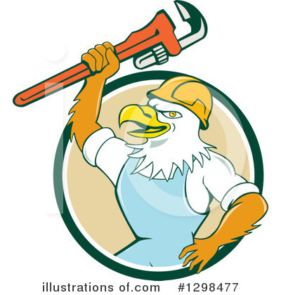 Royalty-Free (RF) Plumber Clipart Illustration by patrimonio - Stock Sample #1298477