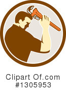 Plumber Clipart #1305953 by patrimonio