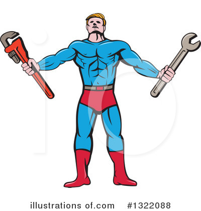 Super Hero Clipart #1322088 by patrimonio