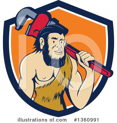 Caveman Clipart #1360991 by patrimonio