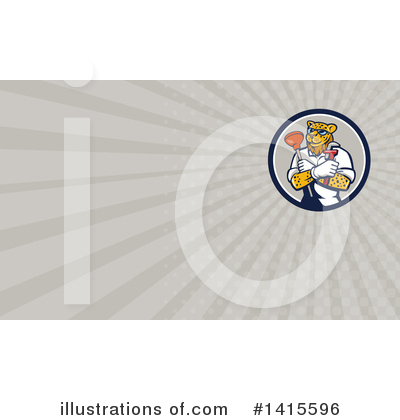Royalty-Free (RF) Plumber Clipart Illustration by patrimonio - Stock Sample #1415596