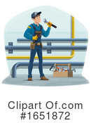 Plumber Clipart #1651872 by Vector Tradition SM