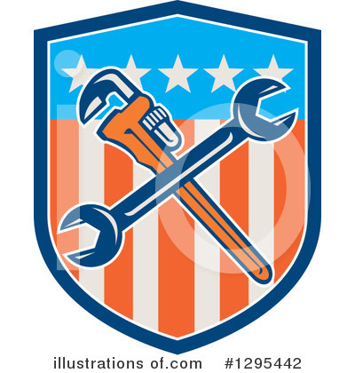American Shield Clipart #1295442 by patrimonio