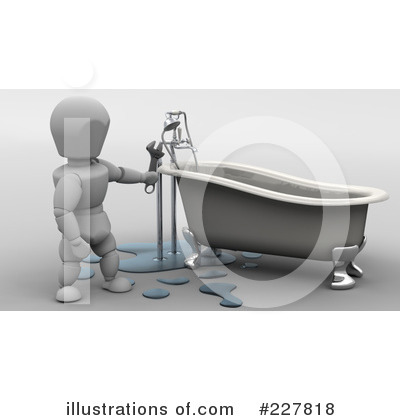 Royalty-Free (RF) Plumbing Clipart Illustration by KJ Pargeter - Stock Sample #227818