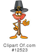 Plunger Character Clipart #12523 by Mascot Junction