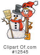 Plunger Character Clipart #12545 by Mascot Junction