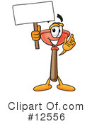 Plunger Character Clipart #12556 by Mascot Junction