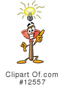 Plunger Character Clipart #12557 by Mascot Junction