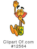 Plunger Character Clipart #12564 by Mascot Junction