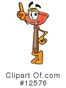 Plunger Character Clipart #12576 by Mascot Junction